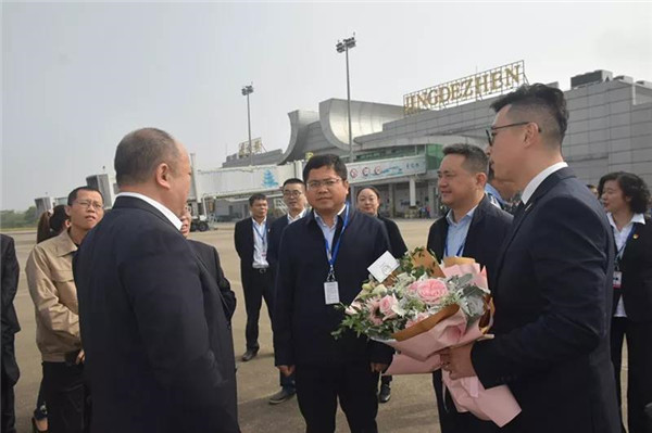 重慶?景德鎮(zhèn)?大連航線成功首航！